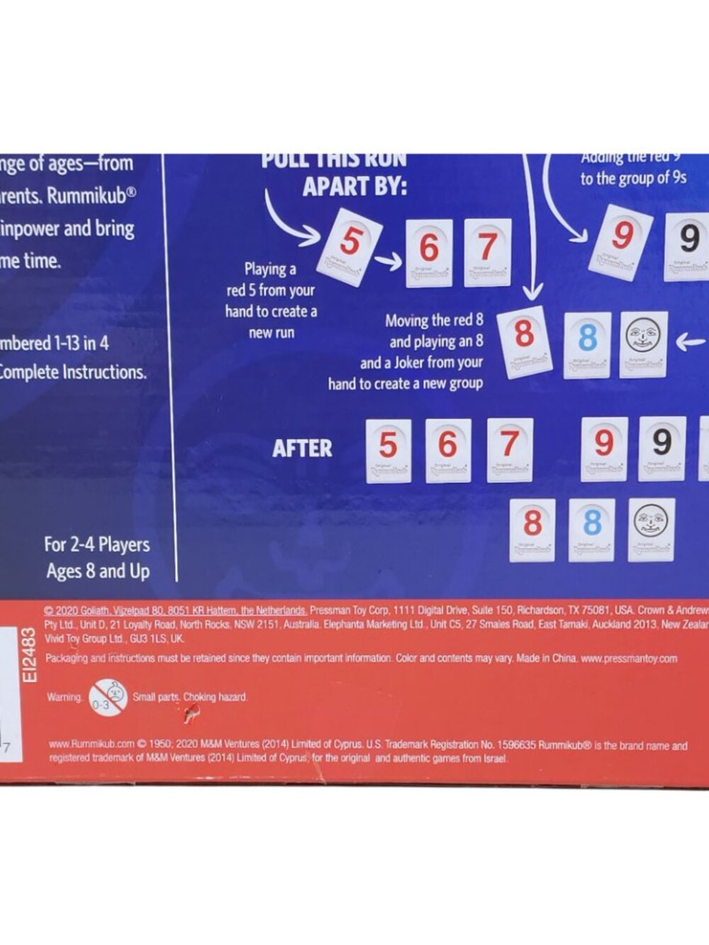 Pressman Rummikub Bonus Edition Board Game – Tile Rummy Family Game  2-4 Players - Picture 12 of 14